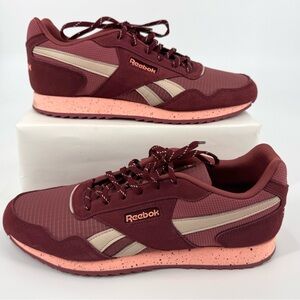 Reebok Women's Classic Harman Run Sneaker Tennis Shoe, Rose/Peach, Size 11